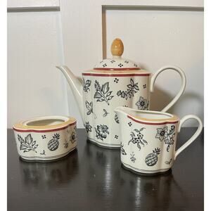 Villeroy & Boch Switch 5 Plantation Silma Coffee Set / Tea Set Creamer Sugar Pot